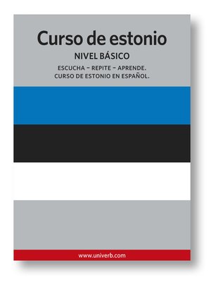 cover image of Curso de estonio